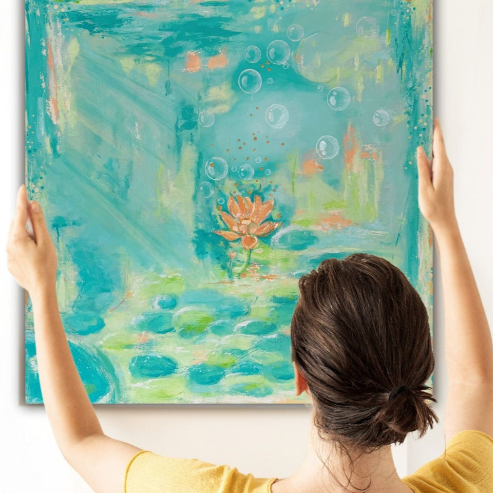 Bursting into Bloom - Fine Art Print on paper by Frauke Claire