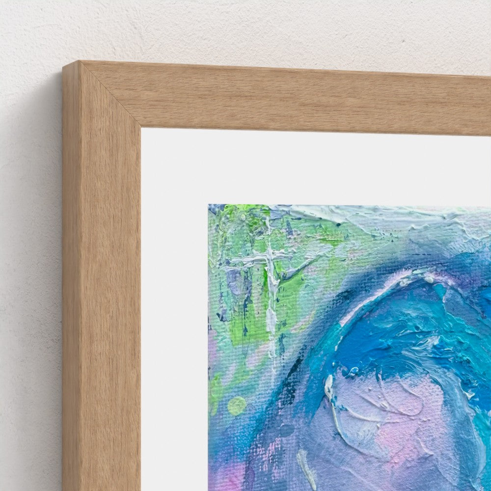Enchanting Energy 1 - Mini Fine Art Print on Paper