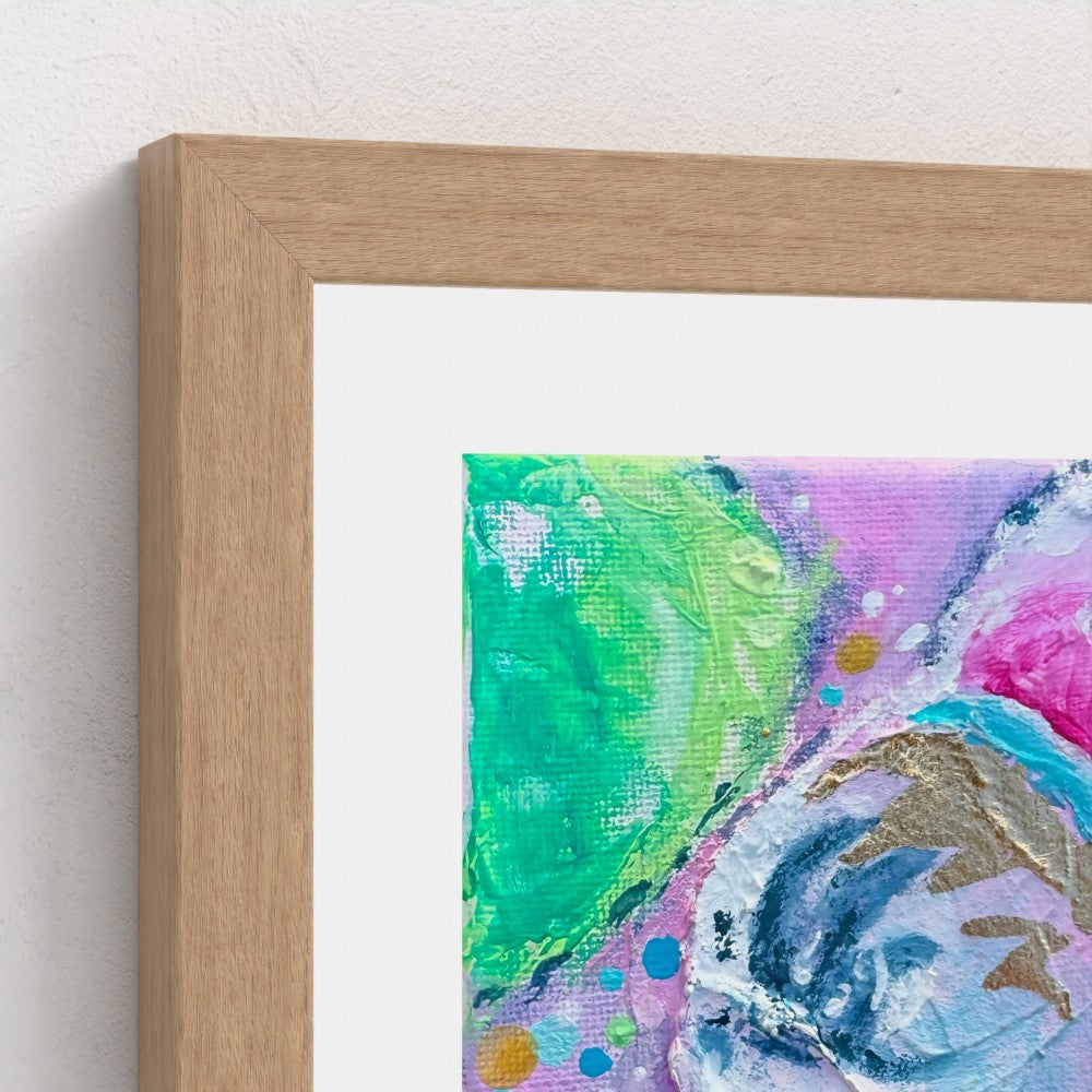 Enchanting Energy 2 - Mini Fine Art Print on Paper