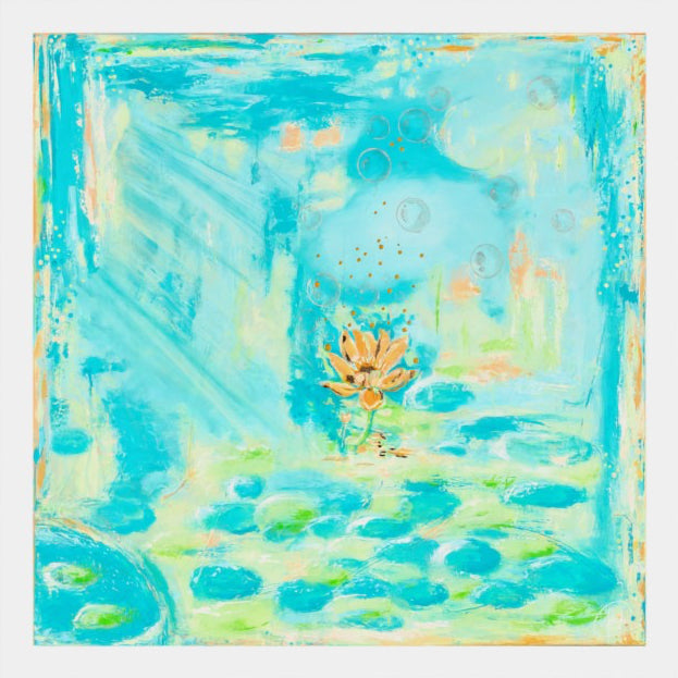 Bursting into Bloom - Fine Art Print on paper by Frauke Claire