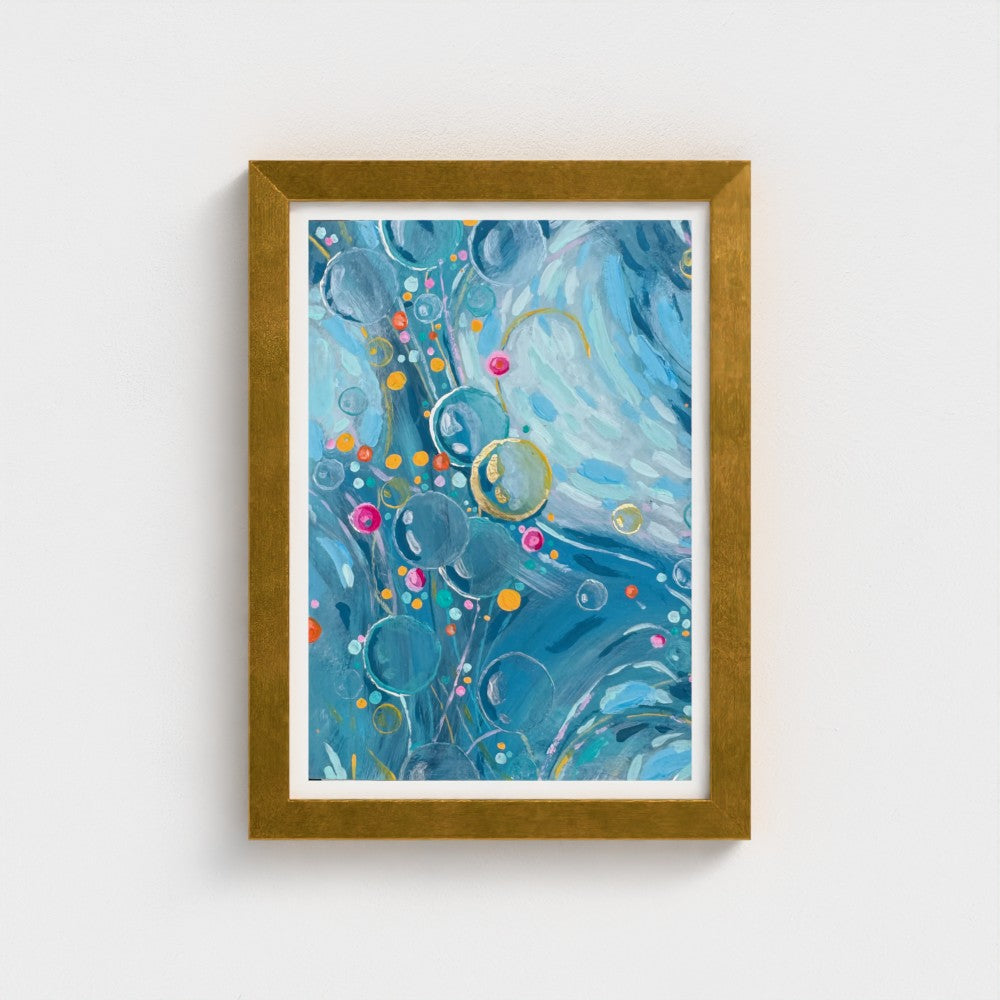 Golden She Shines Fine Art Print