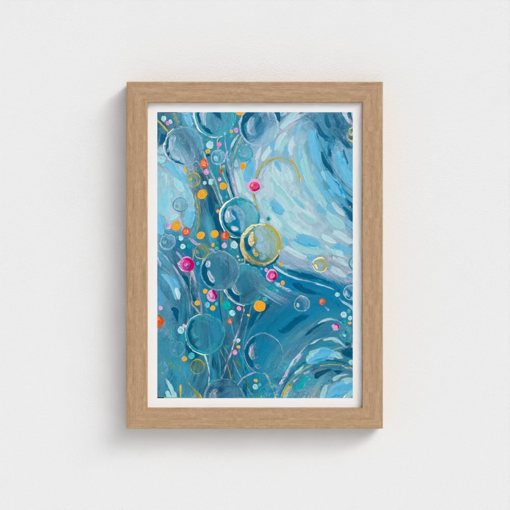 Golden She Shines Fine Art Print